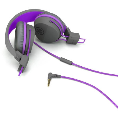 HF Stereo JLAB JBuddies Studio Wired Graphite/Purple (IEUHJKSTUDIORGRYPRP6) UA