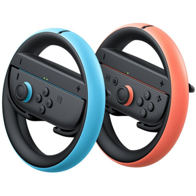 Кермо для геймпада Nintendo Switch 2 Joy-Con 2 Wheel (Set of two) light blue/light red Global