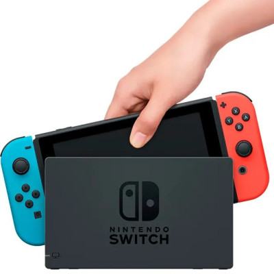 Консоль Nintendo Switch (Extended Battery Ver) Neon Blue/Red US/JP