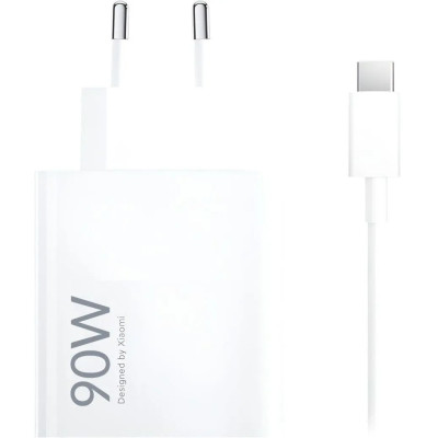 МЗП Xiaomi Type-C 90W USB-A HyperCharge Combo (BHR07ZBEU) white UA
