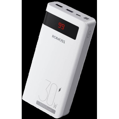 Power Bank Romoss 30000mAh 30W Sense 8PS Pro (PHP30-892-1133H) white UA