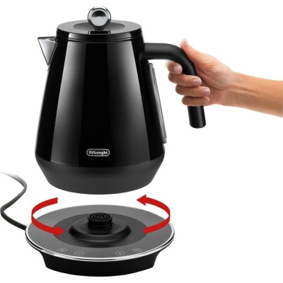 Електрочайник Delonghi Eclettica Special Tea KBY2011.BK UA