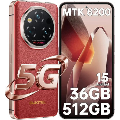 Смартфон Oukitel WP210 5G 12/512Gb Red Global version