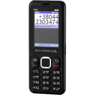 Телефон 2E E182 Black UA UCRF Телефон 2E E182 Black UA UCRF
