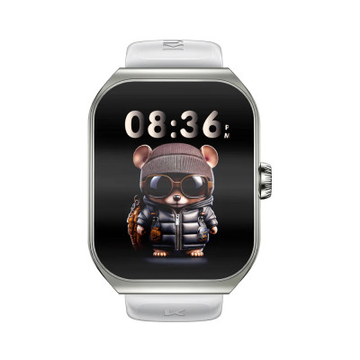 Smart Watch Kumi KU7 Silver Global