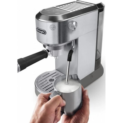 Кавоварка ріжкова DELONGHI Dedica Duo EC890.M Silver UA