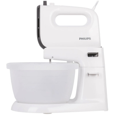 Міксер з чашою PHILIPS HR3745/00 Білий/сірий UA
