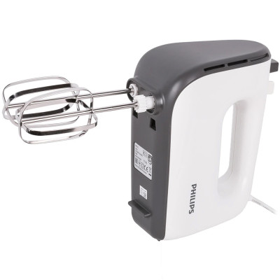 Міксер з чашою PHILIPS HR3745/00 Білий/сірий UA