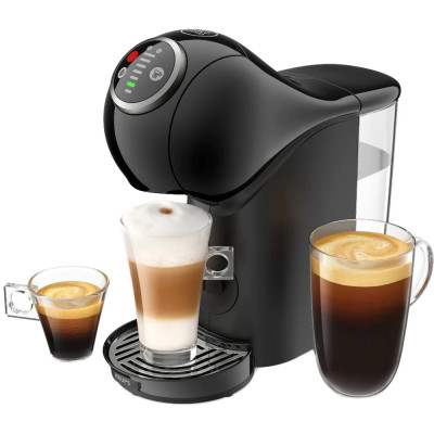 Кавоварка еспресо капсульна Krups GENIO S PLUS KP340810 Чорний UA Кавоварка еспресо капсульна Krups GENIO S PLUS KP340810 Чорний UA