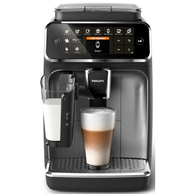 Кавомашина автоматична PHILIPS Series 4300 LatteGo EP4346/71 Чорний UA