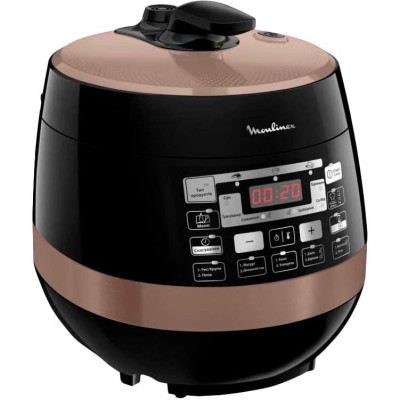 Мультиварка - скороварка MOULINEX CE430A34 Чорний/коричневий UA