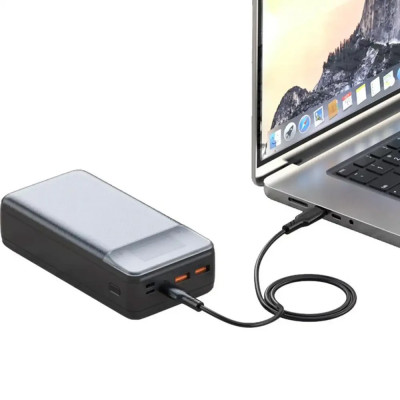 Power Bank XO PR201 30000mAh 65W for laptop Black UA Power Bank XO PR201 30000mAh 65W for laptop Black UA
