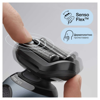 Електробритва Braun Series 6 61-N1000s Black/Gray UA