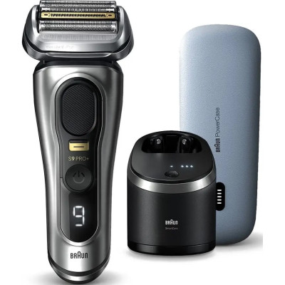 Електробритва Braun Series 9 Pro+ 9577cc Wet&Dry Silver/Black UA