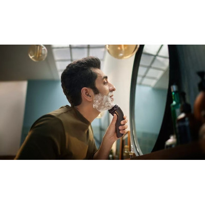 Електробритва Philips Shaver Series 3000 S3242/12 Black/Gold UA