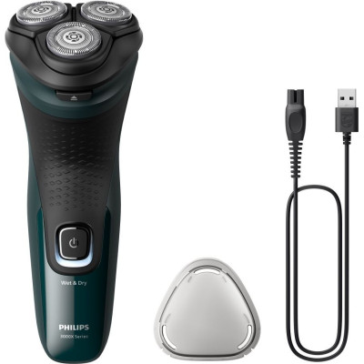 Електробритва Philips Shaver Series 3000X X3002/00 Green UA