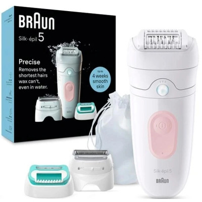 Епілятор Braun Silk-epil 5 SE 5-050 Білий/Рожевий UA