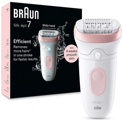 Епілятор Braun Silk-epil 7 SE 7-000 Білий UA