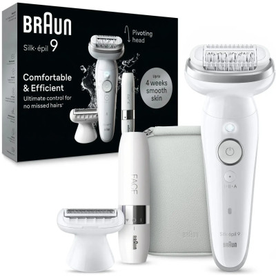 Епілятор Braun Silk-epil 9 SES 9-341 Білий UA