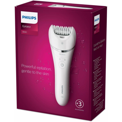 Епілятор Philips Series 8000 BRE700/00 Білий UA