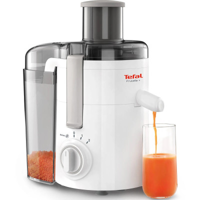 Соковитискач центробіжний Tefal ZE370138 White UA Соковитискач центробіжний Tefal ZE370138 White UA