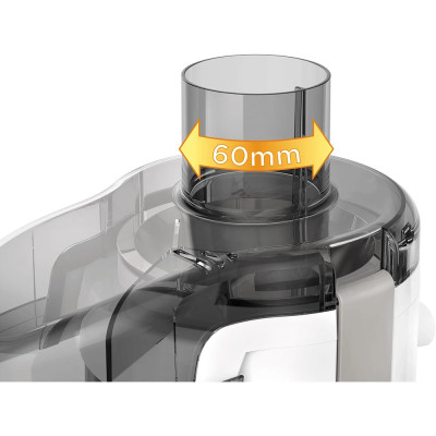 Соковитискач центробіжний Tefal ZE370138 White UA Соковитискач центробіжний Tefal ZE370138 White UA