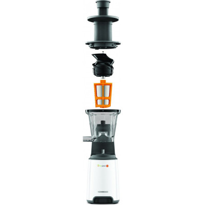Соковитискач шнековий Kenwood PureJuice JMP400WH White UA