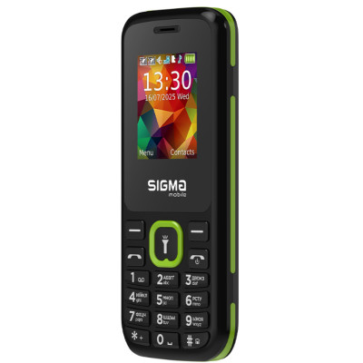 Телефон Sigma X-Style 171 Mini Black-Green UA UCRF