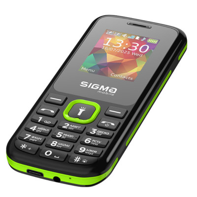Телефон Sigma X-Style 171 Mini Black-Green UA UCRF