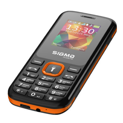 Телефон Sigma X-Style 171 Mini Black-Orange UA UCRF