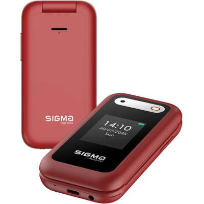 Телефон Sigma X-Style 281 Clik Red UA UCRF