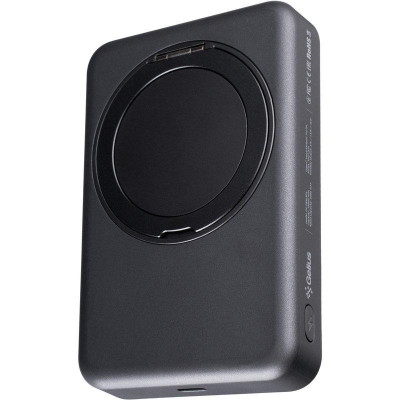 Power Bank Gelius Holdix Magnetic Wireless Charge GP-PBW302 10000mAh 15W Black UA UCRF