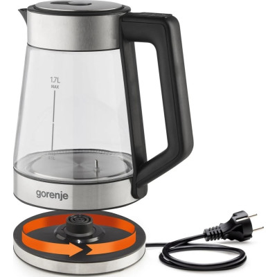 Електрочайник Gorenje K17TRG (KEG8060B-GS) UA Електрочайник Gorenje K17TRG (KEG8060B-GS) UA