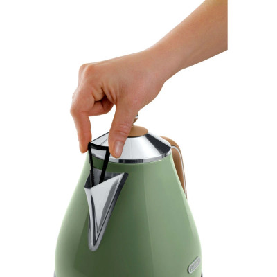 Електрочайник Delonghi KBOV2001.GR Icona Vintage Green UA Електрочайник Delonghi KBOV2001.GR Icona Vintage Green UA