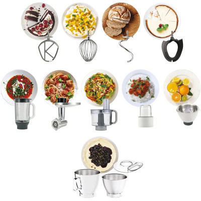 Кухонна машина Kenwood Titanium Chef Baker XL KVL85.704SI Stainless steel UA