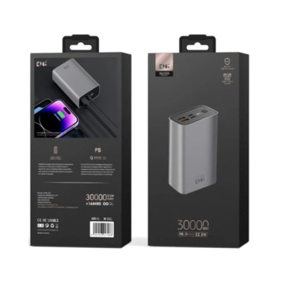 Power Bank King Power KPG-312 30000mah 22.5W QC3.0 black EU Power Bank King Power KPG-312 30000mah 22.5W QC3.0 black EU