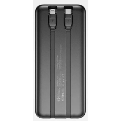 Power Bank King Power KPG-501 50000mah 22.5W QC3.0 LED 2 in 1 black EU