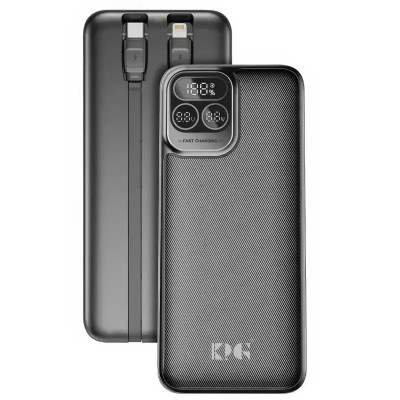 Power Bank King Power KPG-501 50000mah 22.5W QC3.0 LED 2 in 1 black EU