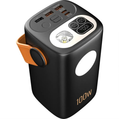 Power Bank King Power KPG-60 60000mah 100W QC3.0 LED (ліхтар) black EU