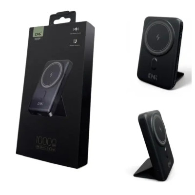 Power Bank King Power WPG-101 10000mah 22.5W QC3.0 Magnetic black EU