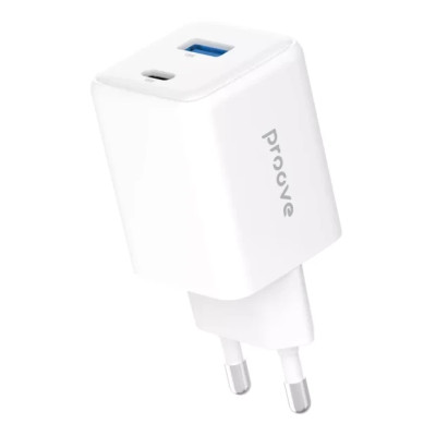 МЗП блочок 45W USB-A/USB-C Pocket GaN White Proove (WCPG45110002) UA