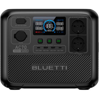 Зарядна станція Bluetti AC70 1000W/768Wh UA UCRF