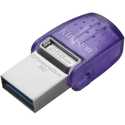 USB Flash 256GB 3.2 Kingston DT Duo 3C 200MB/s dual USB-A + USB-C (DTDUO3CG3/256GB)