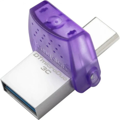 USB Flash 64GB 3.2 Kingston DT Duo 3C 200MB/s dual USB-A + USB-C (DTDUO3CG3/64GB)