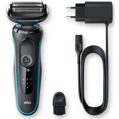 Електробритва чоловіча Braun Series 5 51-B1000s Black/blue UA