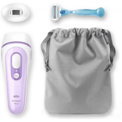 Фотоепілятор Braun Silk-expert Pro 3 IPL PL 3132 White/purple UA Фотоепілятор Braun Silk-expert Pro 3 IPL PL 3132 White/purple UA