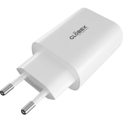 МЗП блочок 30W 2USB-C 30WCC white Globex UA UCRF