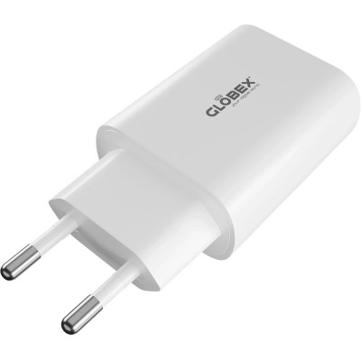 МЗП блочок 20W USB-C 20WC1A white Globex UA UCRF