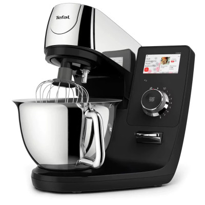 Кухонна машина Tefal I-Coach Touch QB951837 Black/chrome UA Кухонна машина Tefal I-Coach Touch QB951837 Black/chrome UA