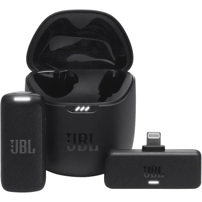 Мікрофон JBL Quantum Stream Wireless Lightning (JBLSTRMWLLGHTBLK) Black UA